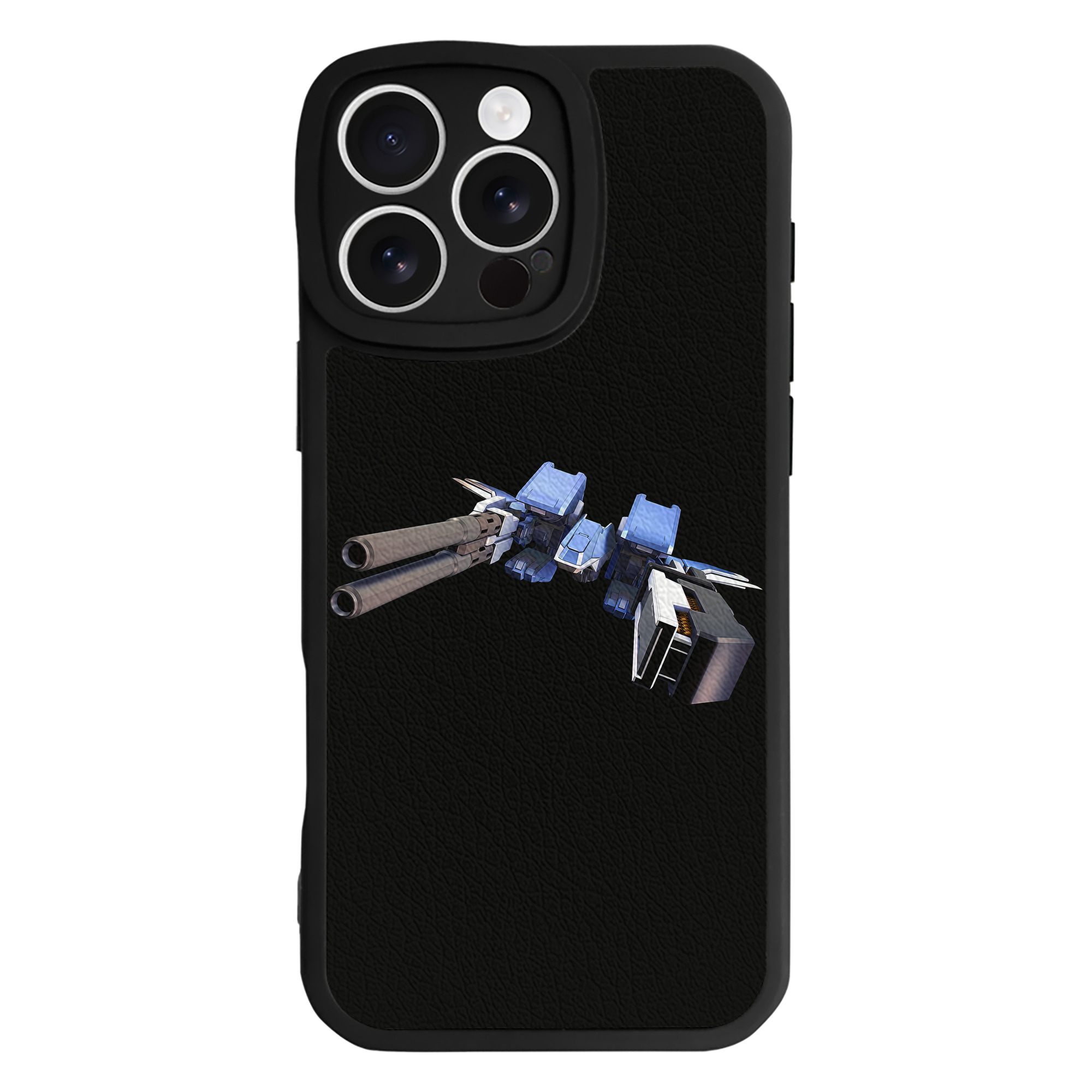 （画像用） 機動戦士ガンダム Mobile Suit Gundam 【iPhone 16シリーズ対応】シリコンスマホケース（レザー調） 材質：シリコン